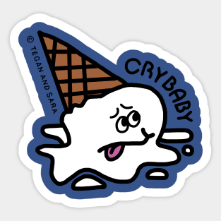 Crybaby ice cream merch Sticker